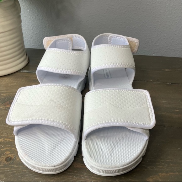Hunter Sandals Size 10 White casual Outdoor Summer - Picture 4 of 9